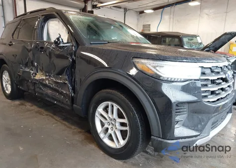 2025 Ford Explorer Active из США, поврежденный, VIN 1FMUK8DH2SGA15907